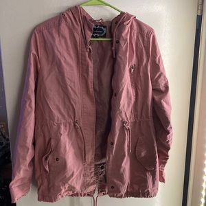 Large Pink/Salmon Jacket by Ambiance.